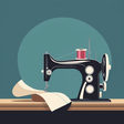 Dress-making icon