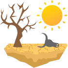 Droughts ... icon